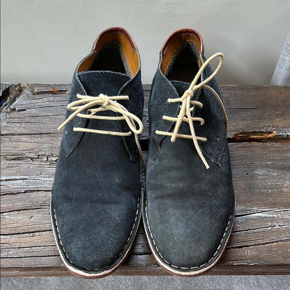 Kenneth Cole REACTION Mens Desert Sun SU Chukka in *Navy*